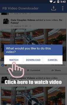 Facebook Video Download HD screenshot 4