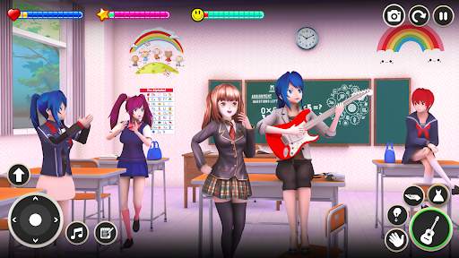 High School Girl Life Sim 3D screenshot 28