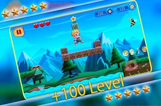 Super Angel : Jungle Run Dash Jump and Fire screenshot 5