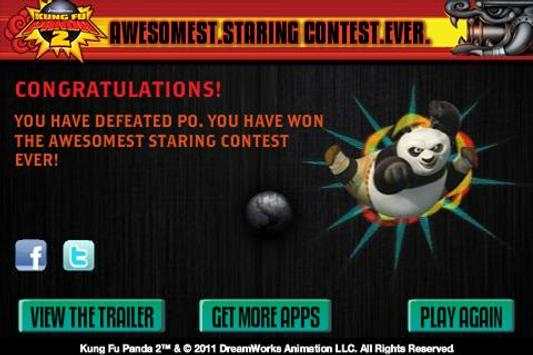 Kung Fu Panda Staring Contest screenshot 5
