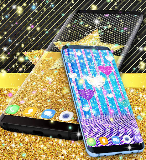 Various glitter live wallpaper screenshot 3