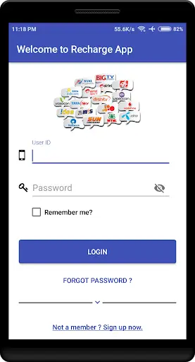 Recharge App screenshot 2