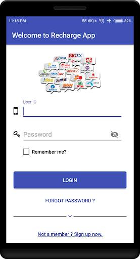 Recharge App 2 تصوير الشاشة