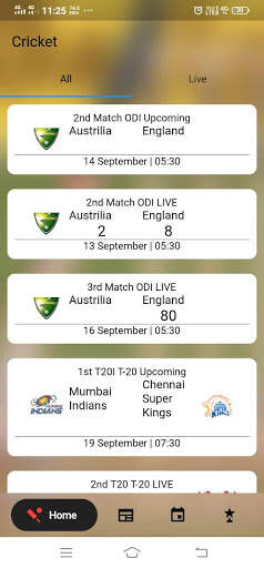 Live Line & Fastest Score- Cricket Eagle screenshot 2