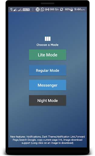 Fast Lite for Facebook screenshot 1