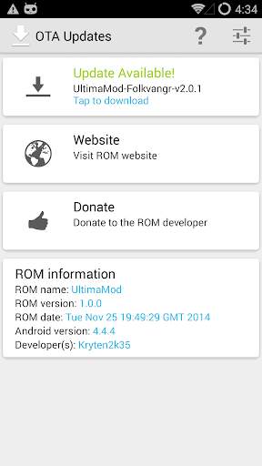 OTA Updates [ROOT][CUSTOM ROM] screenshot 5