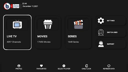 IPTV BLINK PLAYER 22 تصوير الشاشة