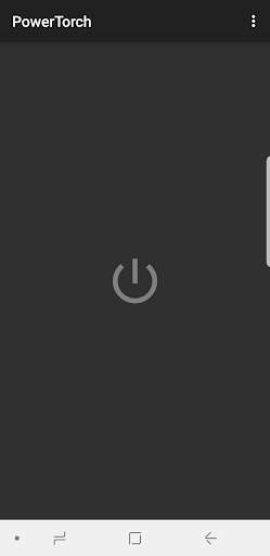 PowerButton Torch - Flashlight screenshot 1