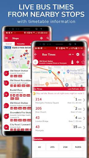 London Live Bus Countdown screenshot 1