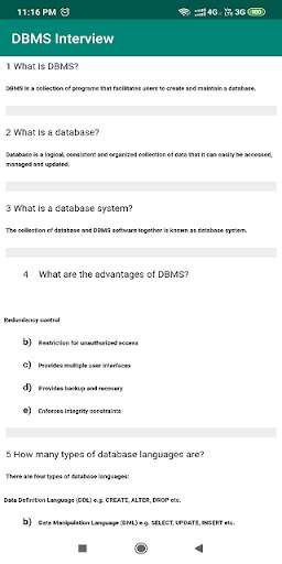 DBMS Interview Questions 2 تصوير الشاشة