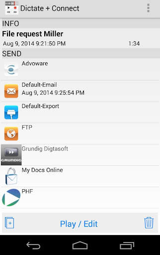 Dictate   Connect Lite screenshot 3