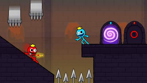 Red and Blue Stickman 2 screenshot 4