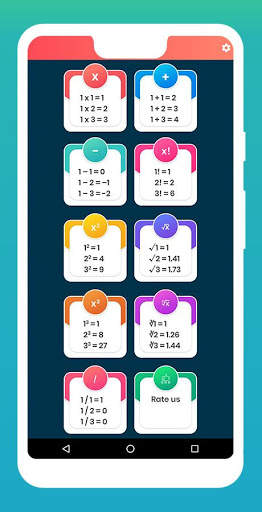 all maths tables screenshot 3