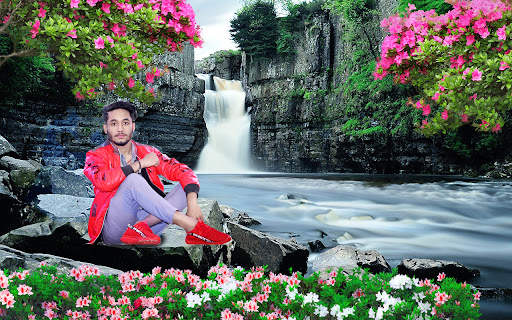 Waterfall Photo Editor: Photo Banane Wala Frames screenshot 10