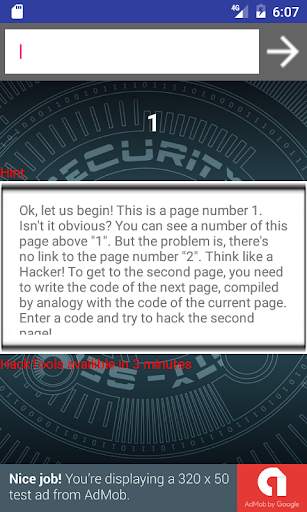 Hack test screenshot 2
