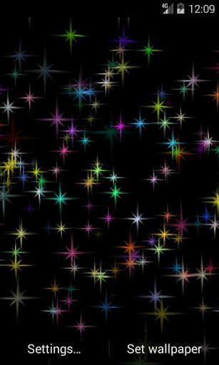 Shiny Stars Live Wallpaper screenshot 9