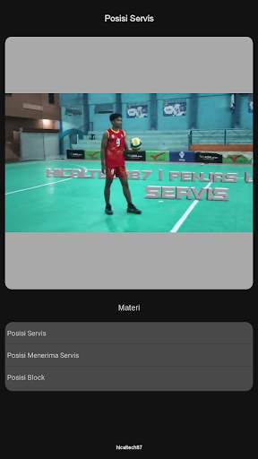 Teknik Dasar Bola Voli screenshot 2