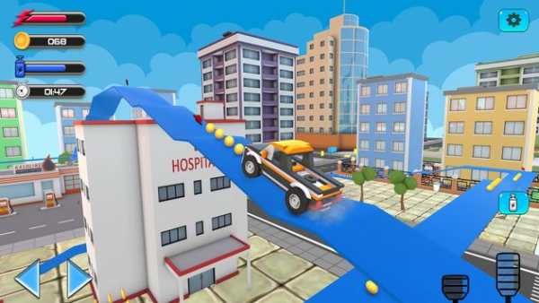 Cartoon City Stunts Car Driving Games screenshot 3