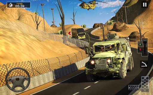 Army Cargo Transport Truck Sim screenshot 17