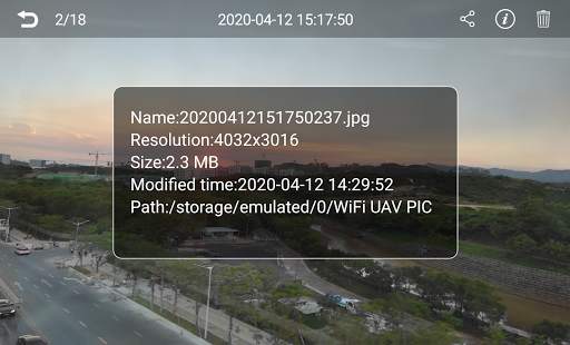 WiFi UAV screenshot 6