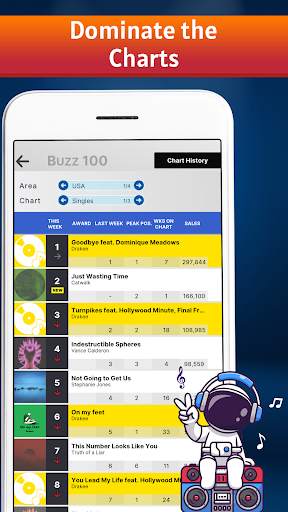Music Wars Rockstar Rapper Sim screenshot 2