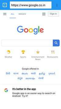Android Browser screenshot 2