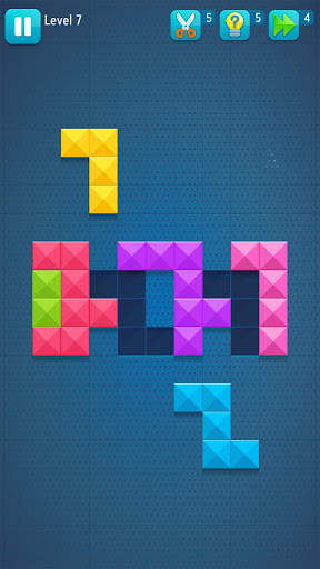 Fit The Blocks - Puzzle Crushing Blocks game screenshot 1
