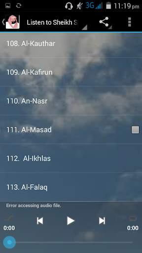 AlSudais free Quran MP3 screenshot 5