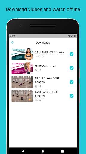 CALLANETICS TV 2 تصوير الشاشة