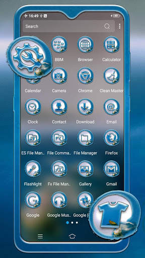 Ocean Girl Theme screenshot 2