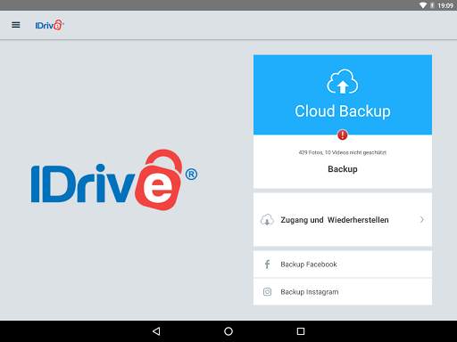 IDrive Online Backup screenshot 10