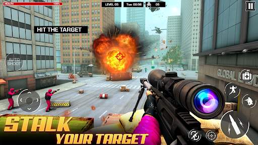 sniper games 3d screenshot 2