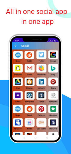 All Social Media and Social Network app 2021 screenshot 1