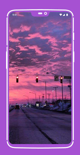 Purple Aesthetic Wallpapers screenshot 3