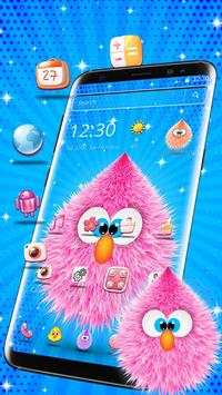 Pink Fluffy Chu Theme screenshot 3