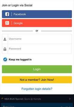 Sign Up SpσяtsBet - INSTANT BONUS! screenshot 1