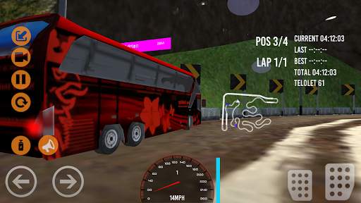 Bus Telolet Racing 3D screenshot 2