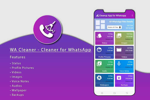 Cleaner For WhatsApp screenshot 1