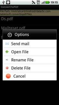 Convert To PDF Lite Version screenshot 7