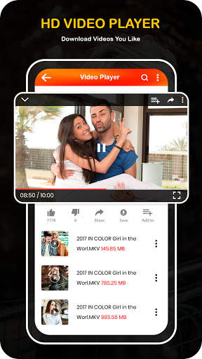 HD Video Player - HD Video Downloader App screenshot 2