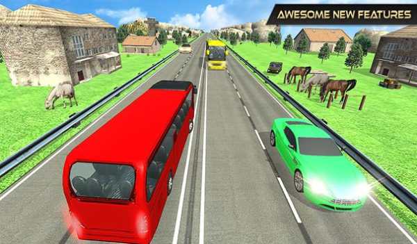 Racing in Coach - Bus Simulator screenshot 9