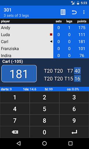 Darts Scoreboard screenshot 4