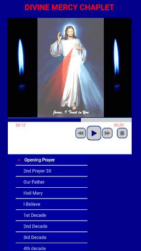 Rosary Novena Audio Offline Litany & Divine Mercy screenshot 8
