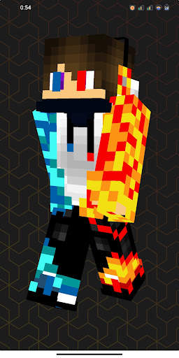 Ice Fire Skin For Minecraft PE screenshot 5