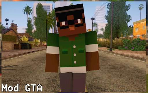 Craft The Auto Mod GTA For Minecraft 2021 screenshot 4