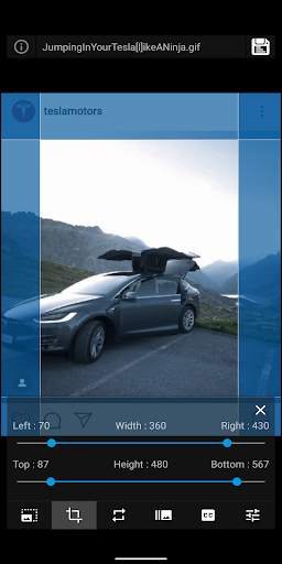 GIF player/editor - OmniGIF screenshot 7
