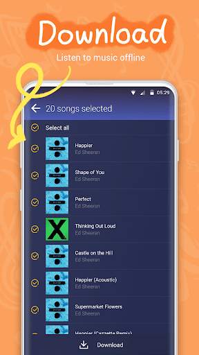 GO Music - Offline & online music, free MV, MP3 screenshot 2
