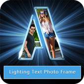 Lighting Text Photo Frame 1.4