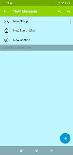 GApp Global Messenger screenshot 5