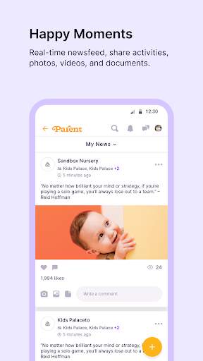 Parent: Child Care App screenshot 2